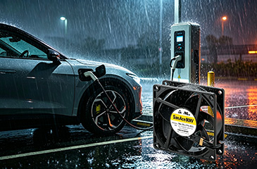 Waterproof Dustproof and Oil-Proof Fans