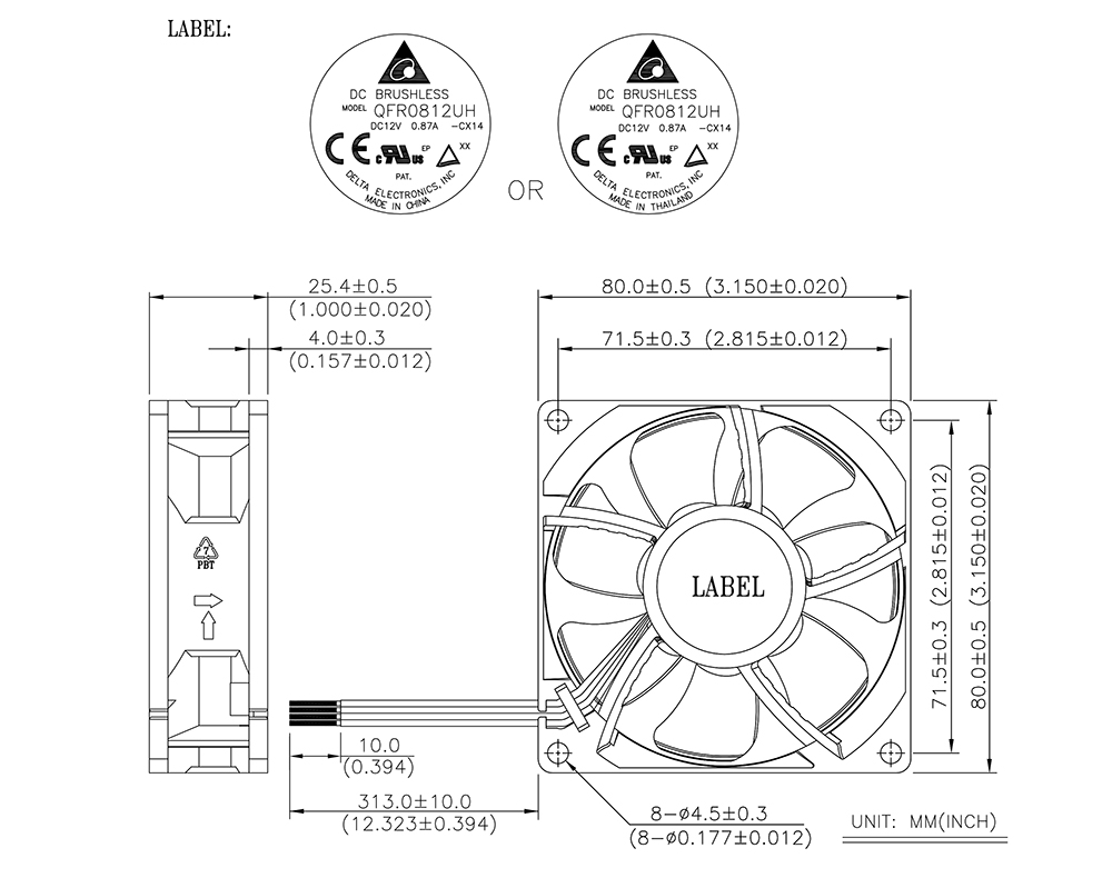 QFR0812UH-CX14